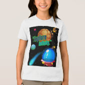 Ontdek de oneindigheid Tri-Blend shirt (Voorkant)