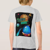 Ontdek de oneindigheid Tri-Blend shirt (Achterkant)