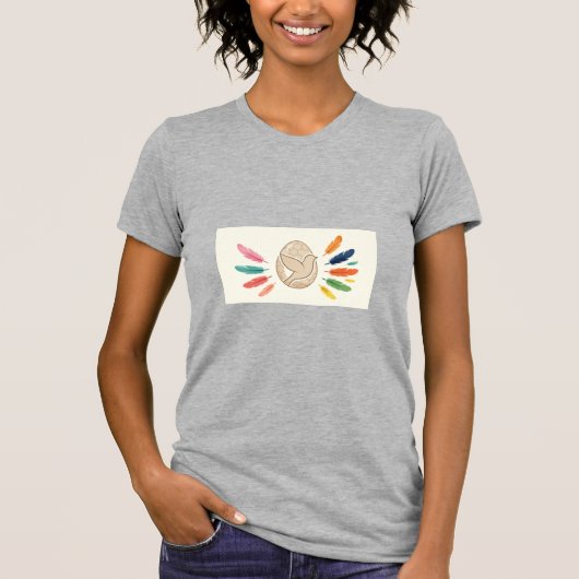 🐦 Ontdek de Schoonheid van de Natuur met Onweerst T-shirt (Voorkant)