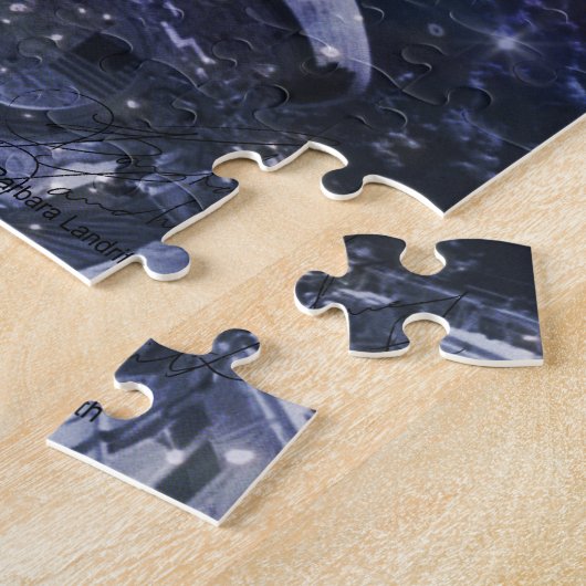 Ontdek de schoonheid van de ruimte legpuzzel (Zijkant)