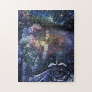 Ontdek de schoonheid van de ruimte legpuzzel