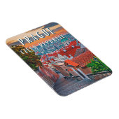 Ontdek de schoonheid van Praag Magneet (Rechterzijde)