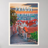 Ontdek de schoonheid van Praag Poster (Voorkant)