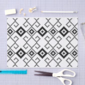 🌿 Ontdek de schoonheid van Tribal Pattern Design Tissuepapier (Craft)