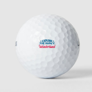 Ontdek de Snowy Wonderland Golfballen
