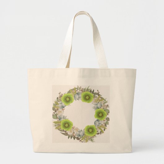 Ontdek de veelzijdigheid en stijl van Zazzle's Grote Tote Bag (Voorkant)