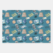 Ontdek de wereld Gift Wrap Inpakpapier Vel (Voorkant 3)