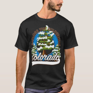 Ontdek de Wilderness Colorado T-shirt