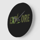 Ontdek de wildernis explorer grote klok (Hoek)