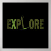 Ontdek de wildernis explorer poster (Voorkant)