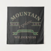 Ontdek de wildernis explorer wandkleed (Voorkant)