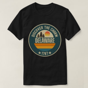 Ontdek Delaware - Design voor elke liefhebber T-shirt