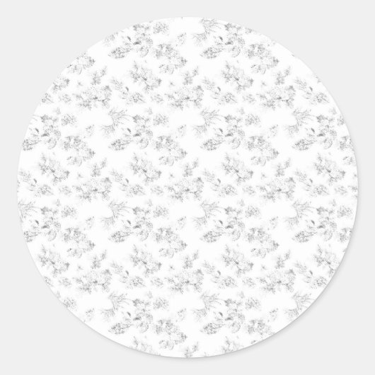 Ontdek Design Delight met Classic Ronde Sticker (Voorkant)