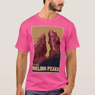 Ontdek Dueling Peaks T-shirt