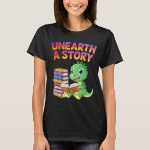 Ontdek een verhaal zomerlezen 2026 mannen vrouwen  t-shirt