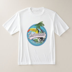Ontdek het fantastische Argentinië logo T-shirt