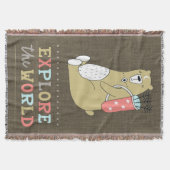 Ontdek het Kind van het World Boho Beer Deken (Voorkant)