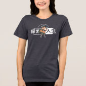 Ontdek het leven (2) | Dames Tri-Blend Shirt (Voorkant)