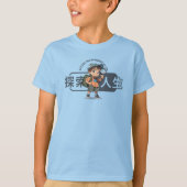 Ontdek het leven | Kinder Rugtas T-shirt (Voorkant)