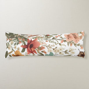 Ontdek het prachtige Floral Botanical patroon van Lichaamskussen