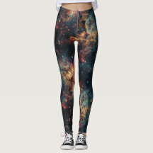 Ontdek het universum in stijl met Galaxy-Leggings