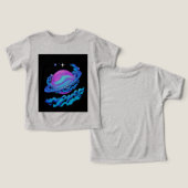 Ontdek het universum: Unieke Space T-shirts (Ontwerp Voorkant & Achterkant)