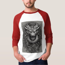 "Ontdek het vuur binnenin: Dragon Tattoo T-shirts"