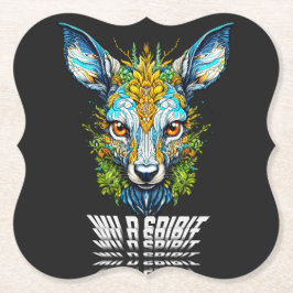 Ontdek het Wilde Instinct Kartonnen Onderzetters