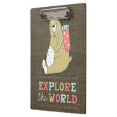 Ontdek het World Boho Beer Klembord (Links)