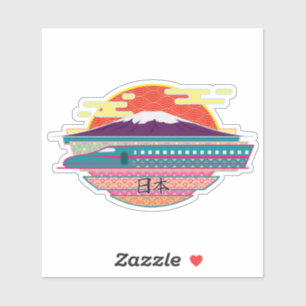 Ontdek Japan Sticker
