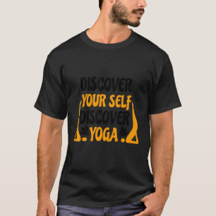 Ontdek Jezelf Ontdek Yoga T-shirt