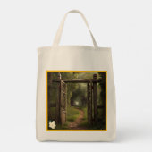 "Ontdek jezelf" Tote Bag (Achterkant)
