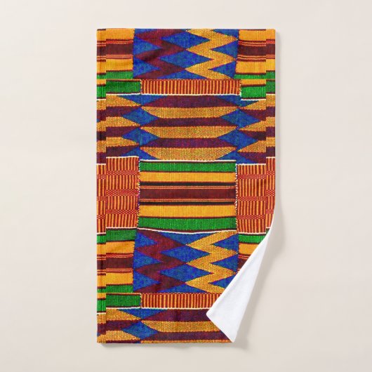 Ontdek Kente Doek Bad Handdoek (Handdoek)