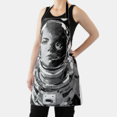 Ontdek kosmisch vertrouwen: Meisje Astronaut Schort (Insitu)