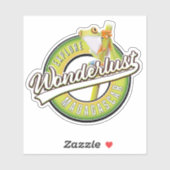 Ontdek Madagascar wonderlust Sticker (Vel)
