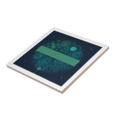 Ontdek meer grafisch ontwerp tegeltje (Zijkant)