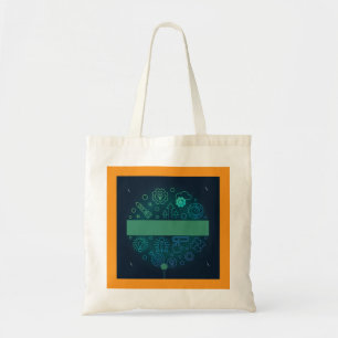 Ontdek meer grafisch ontwerp tote bag
