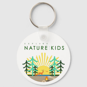 Ontdek Natuur met Kinder Magnet-Sleutelhanger Sleutelhanger
