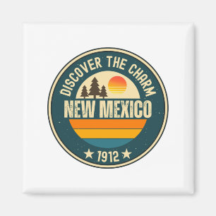 Ontdek New Mexico-ontwerpen voor elke liefhebber Magneet