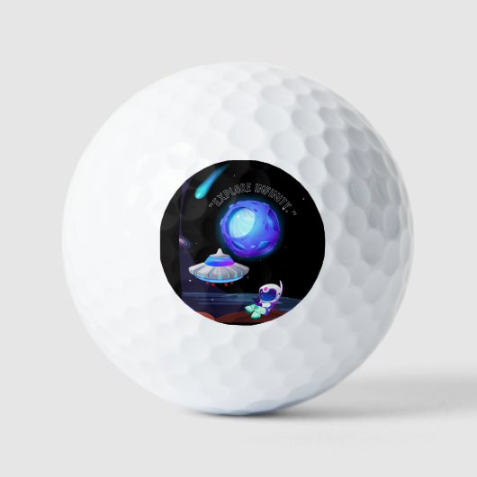 Ontdek Oneindigheid Golfballen (Voorkant)