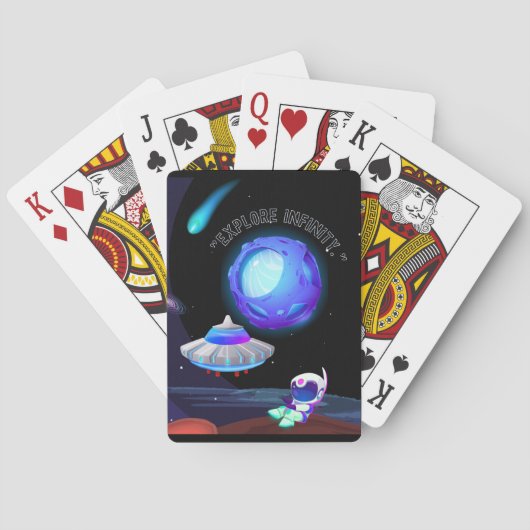 Ontdek Oneindigheid Pokerkaarten (Achterkant)