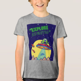 Ontdek oneindigheid Tri-Blend shirt