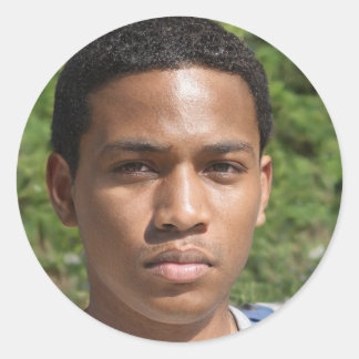 Ontdek, ontdek, leef ronde sticker