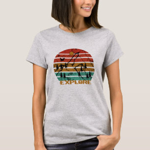 Ontdek outdoor vintage t-shirt