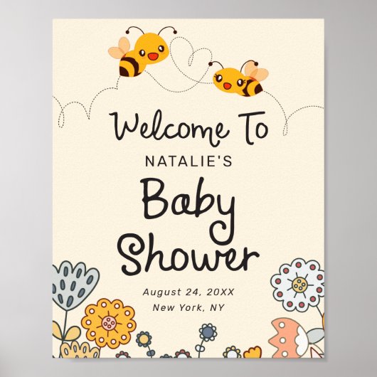 Ontdek wat het zal zijn onthullen Baby shower Welk Poster (Voorkant)