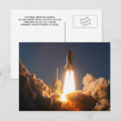 ONTDEKKEN STS 133 BRIEFKAART (Voorkant / Achterkant)