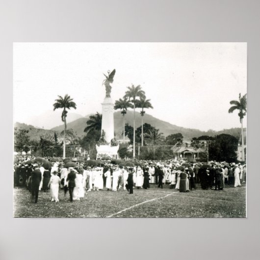 Ontdekking van de herdenking van de oorlog poster (Voorkant)