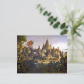 Ontdekking van de Mississippi door William H. Powe Briefkaart (Staand voorkant)