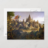 Ontdekking van de Mississippi door William H. Powe Briefkaart (Voorkant / Achterkant)