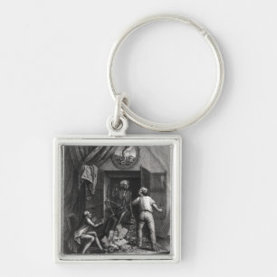 Ontdekking van de Royal Correspondence Sleutelhanger